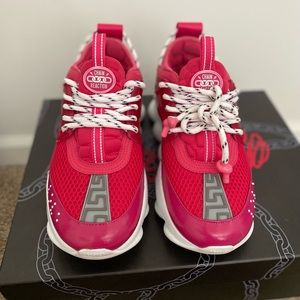 Versace Chain Reaction Sneakers Sz 37.5